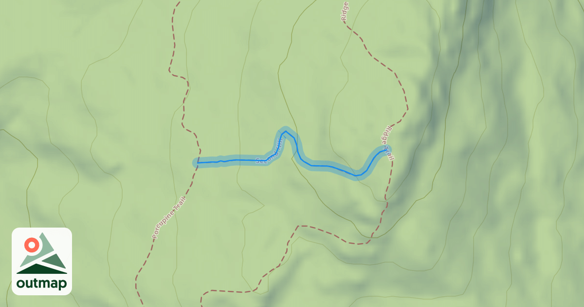 Map of Second Hill