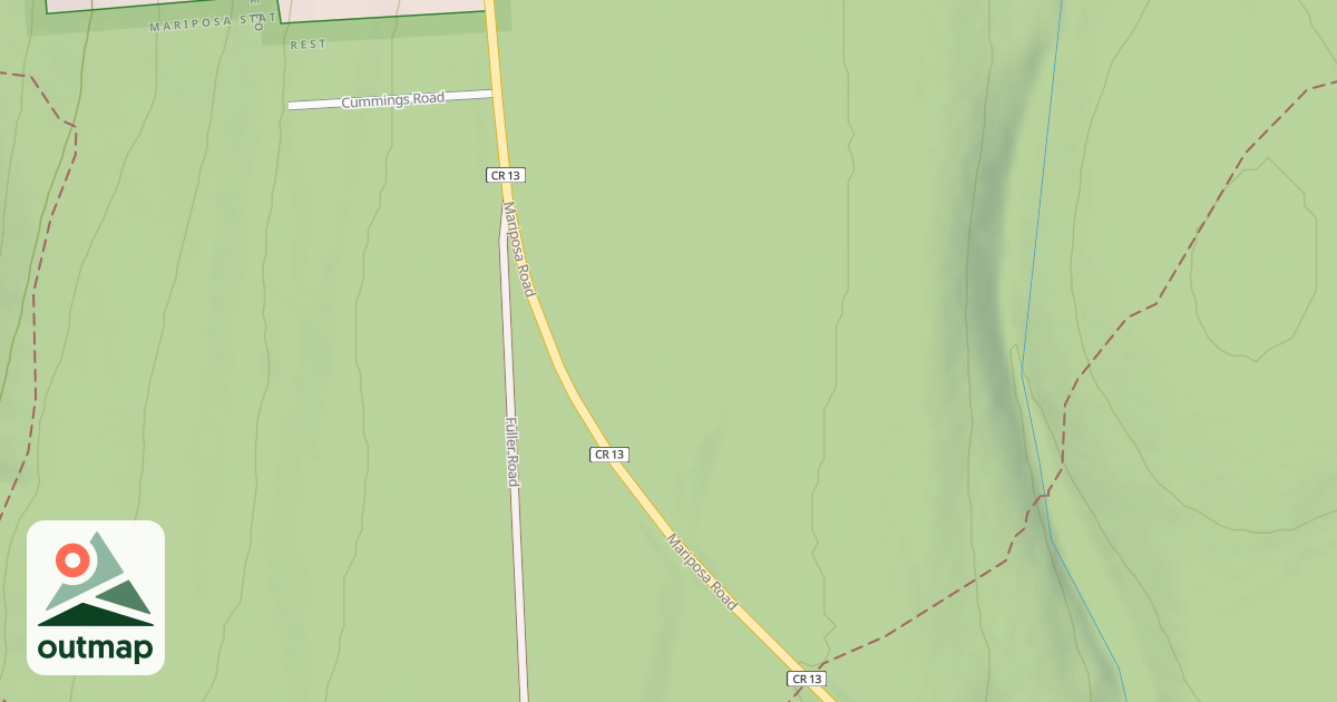 Map of Snowmobile Trail