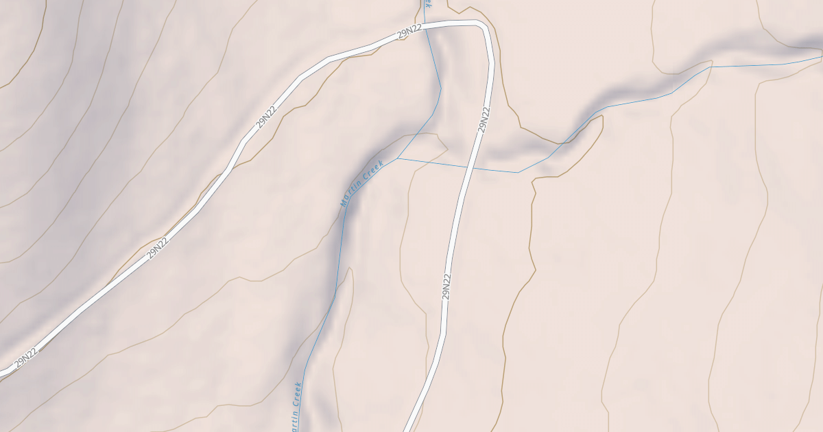Map preview of MARTIN CREEK WATER SOURCE