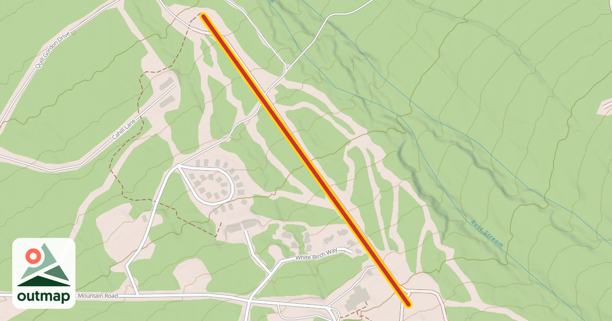 Map of South Branch Quad