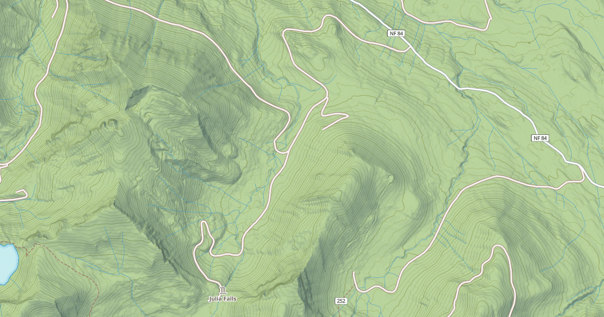 Map preview of MESATCHEE CREEK