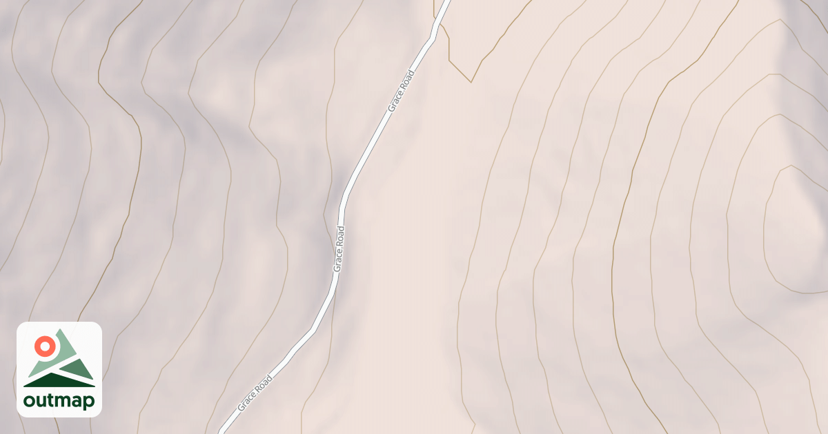Map of LOWER COW FORK