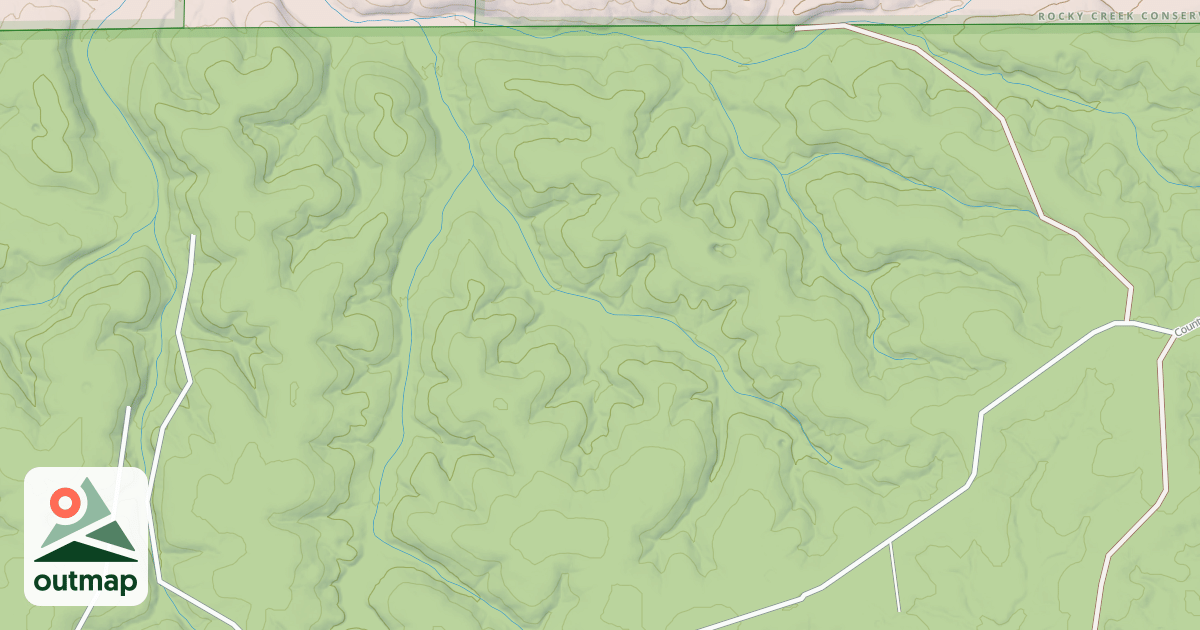 Map of PINE DRAINAGE