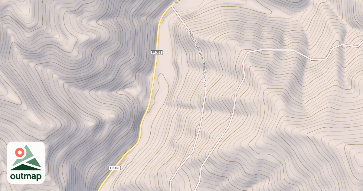 Map of Berge Creek Ohv
