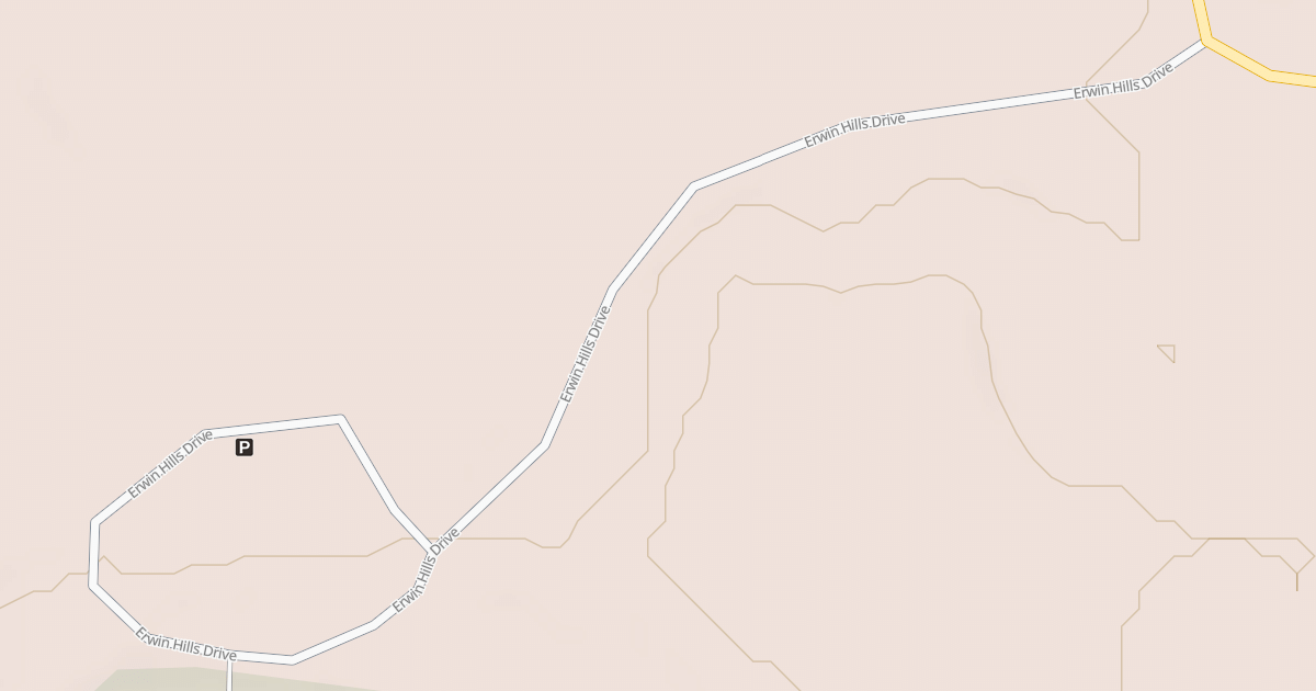 Map preview of ERWIN HILLS DRIVE NORTHEAST
