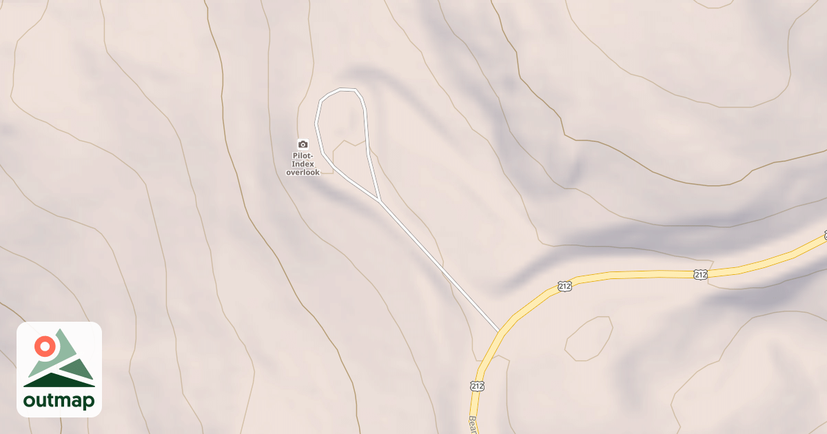 Map of ABSAROKA OVERLOOK