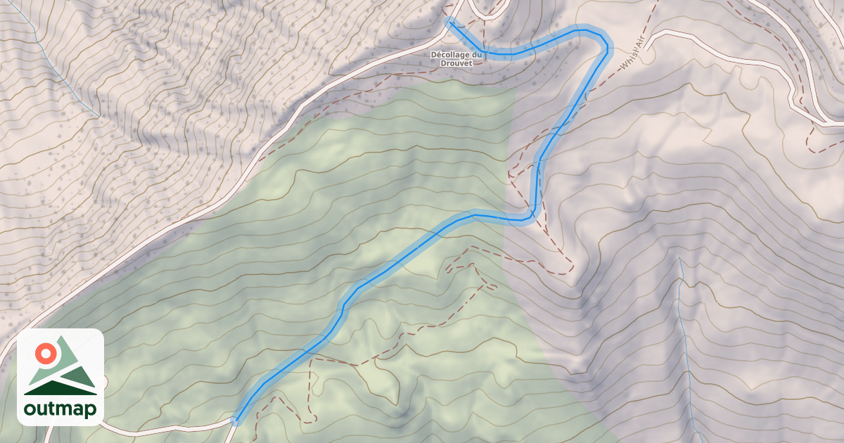 Map of Les Clots