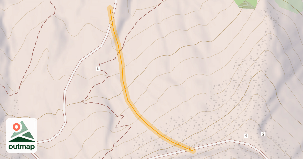 Map of Cabane du Berger Hors Piste