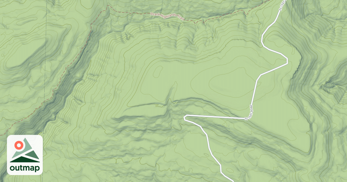 Map of USFS National Forest System Roads {84DE152D-6AC2-469A-B6D5-B27E4E9C206F}