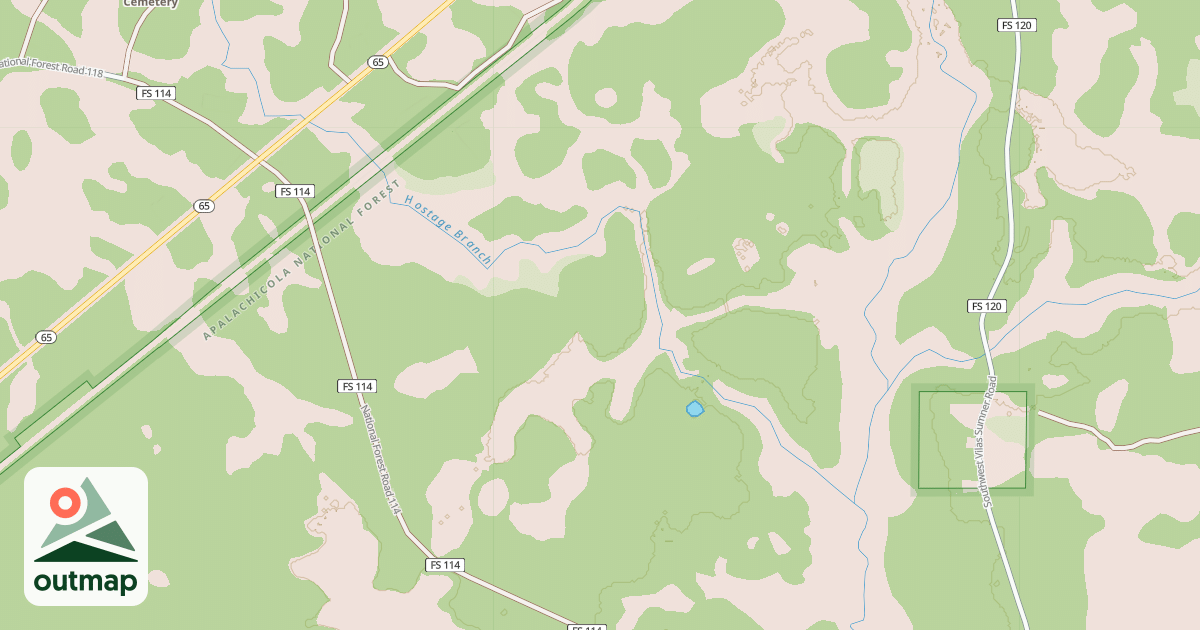Map of GLOVER HEAD