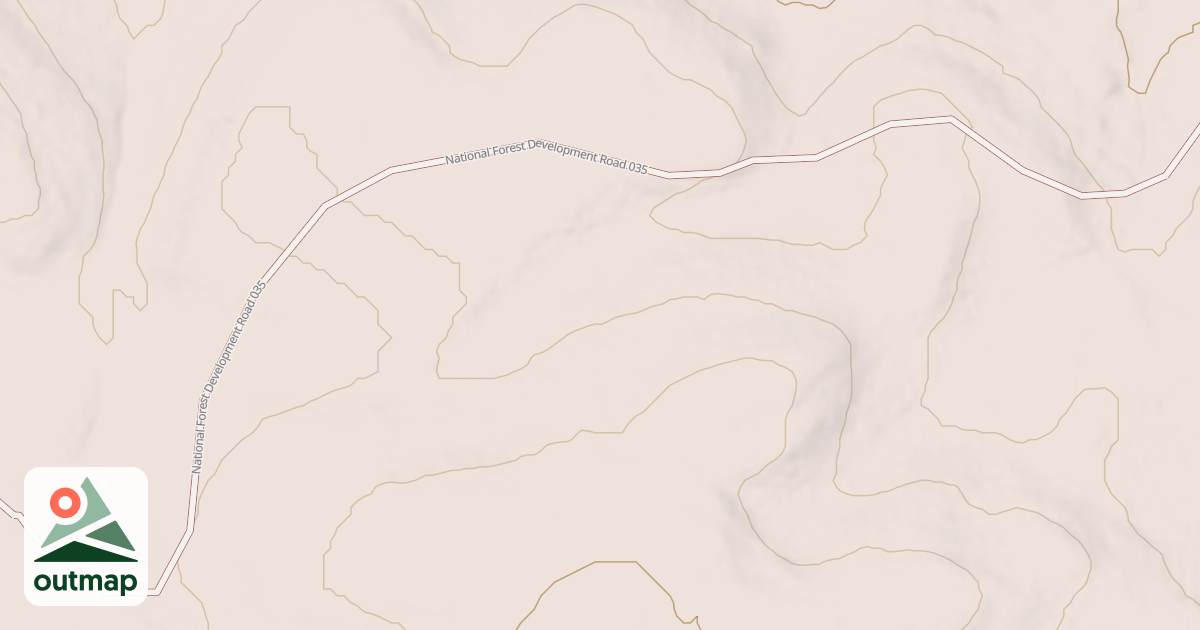 Map of USFS Motor Vehicle Use Map Trails 16397