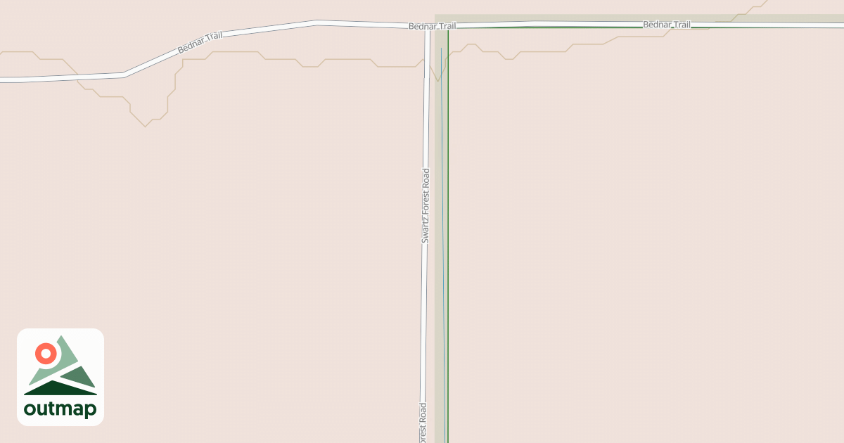 Map of Warroad/Roseau Trails
