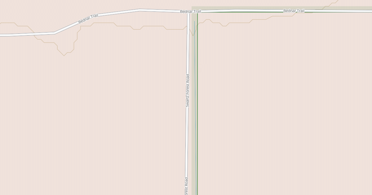 Map preview of Warroad/Roseau Trails
