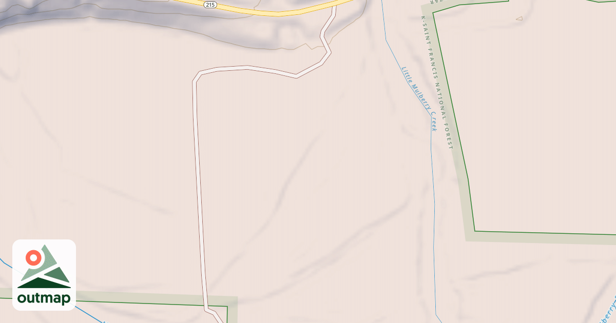 Map of USFS Motor Vehicle Use Map Roads {DF27E16D-D8F1-45FE-BE82-E07E58A55D00}