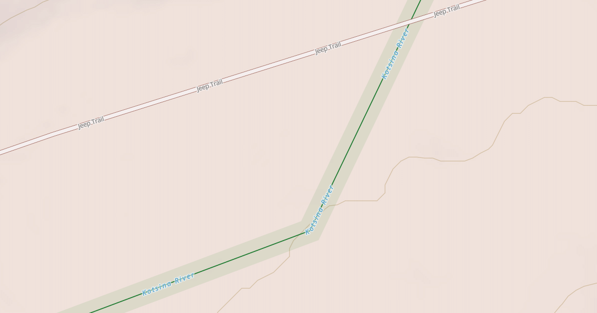 Map preview of Kotsina River Trail