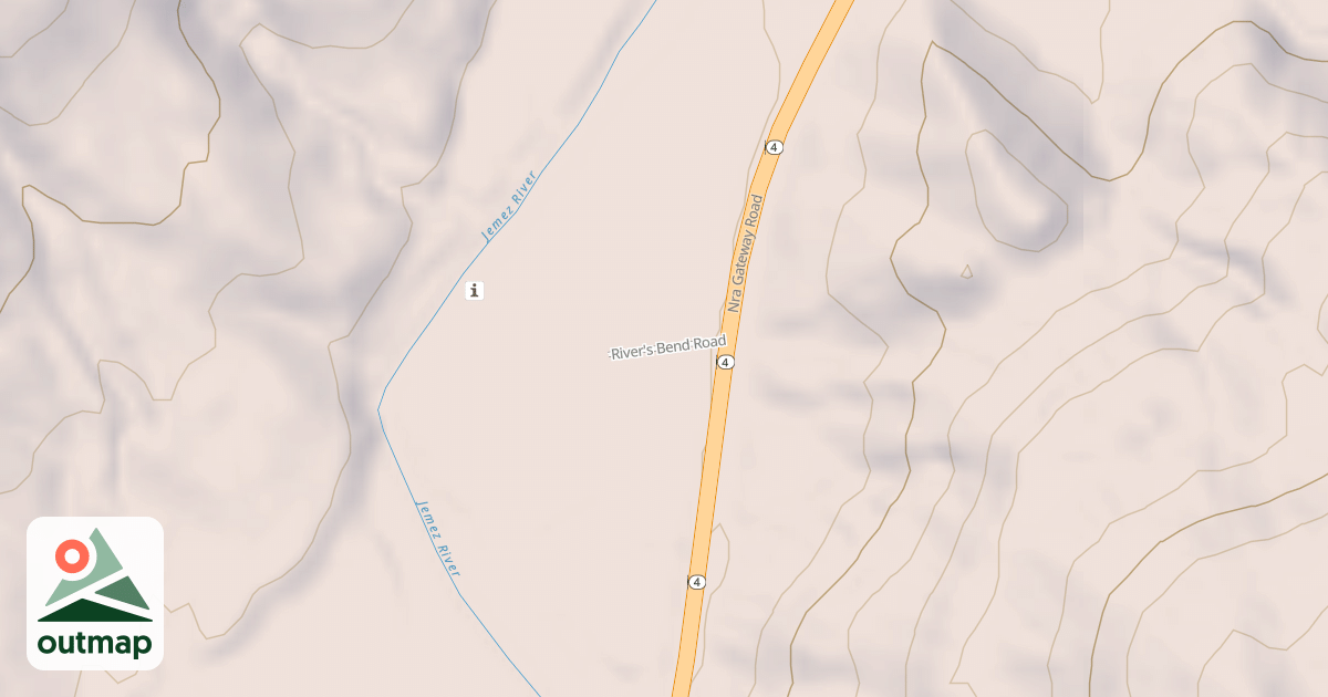 Map of RIVER'S BEND