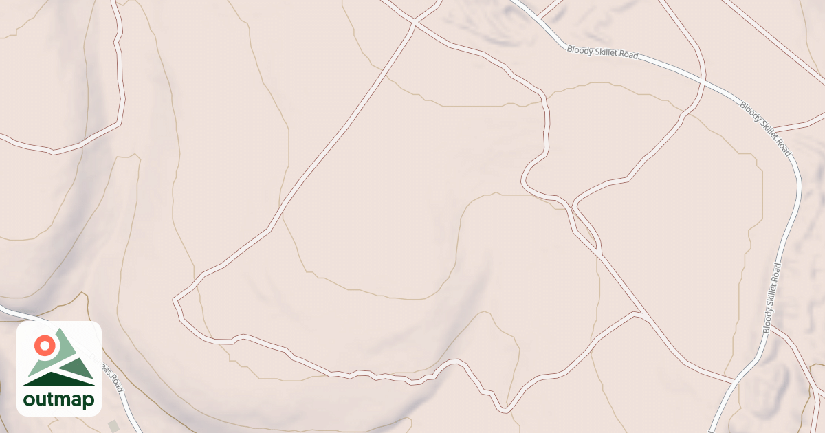 Map of Bloody Skillet ATV Trail