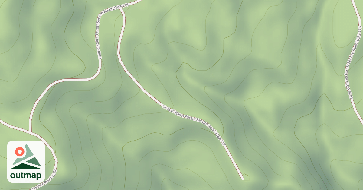 Map of USFS Motor Vehicle Use Map Roads {90F8A2D2-5212-4648-9699-8666441636A9}