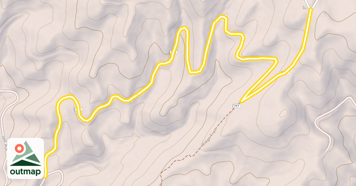 Map of Ralph's Trail