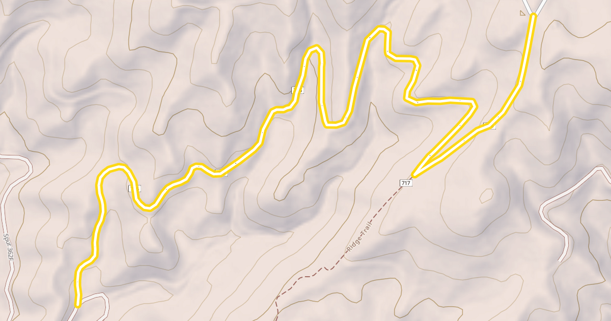 Map preview of Ralph's Trail