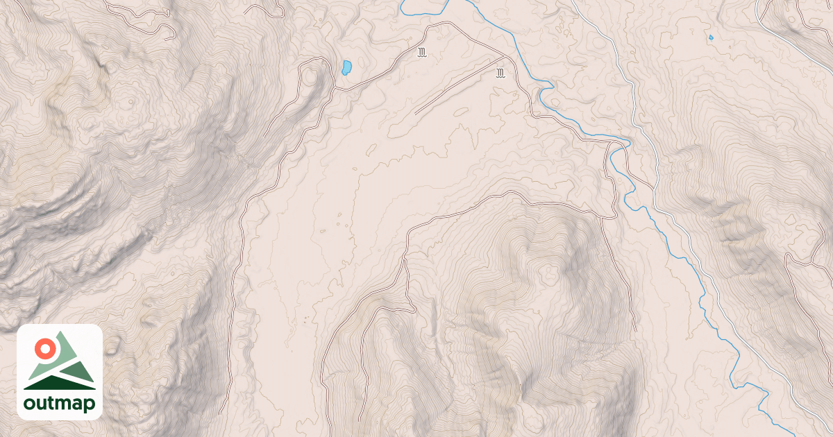Map of RIDGE SPUR