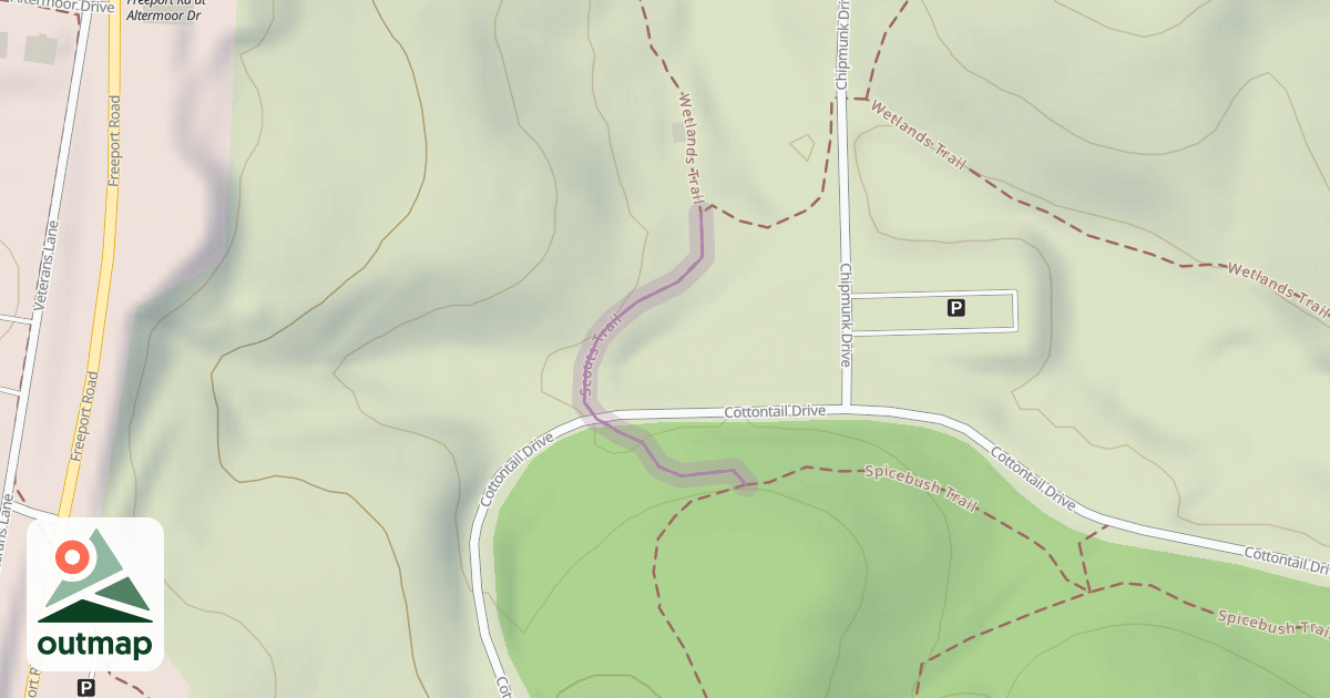 Map of Scouts Trail