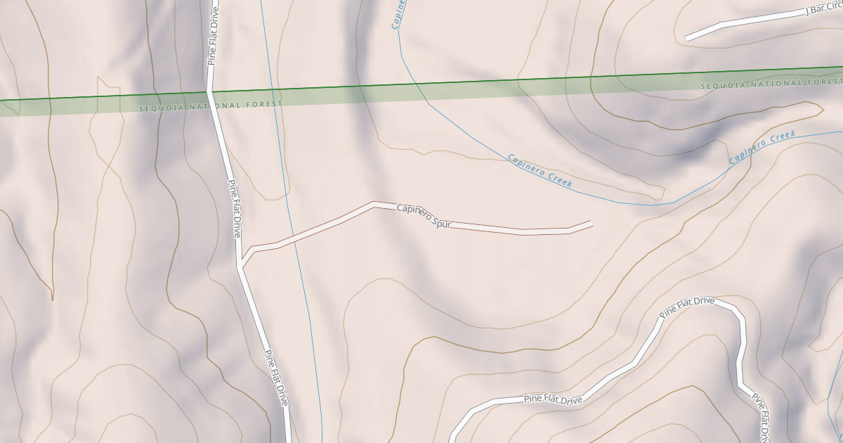 Map preview of CAPINERO