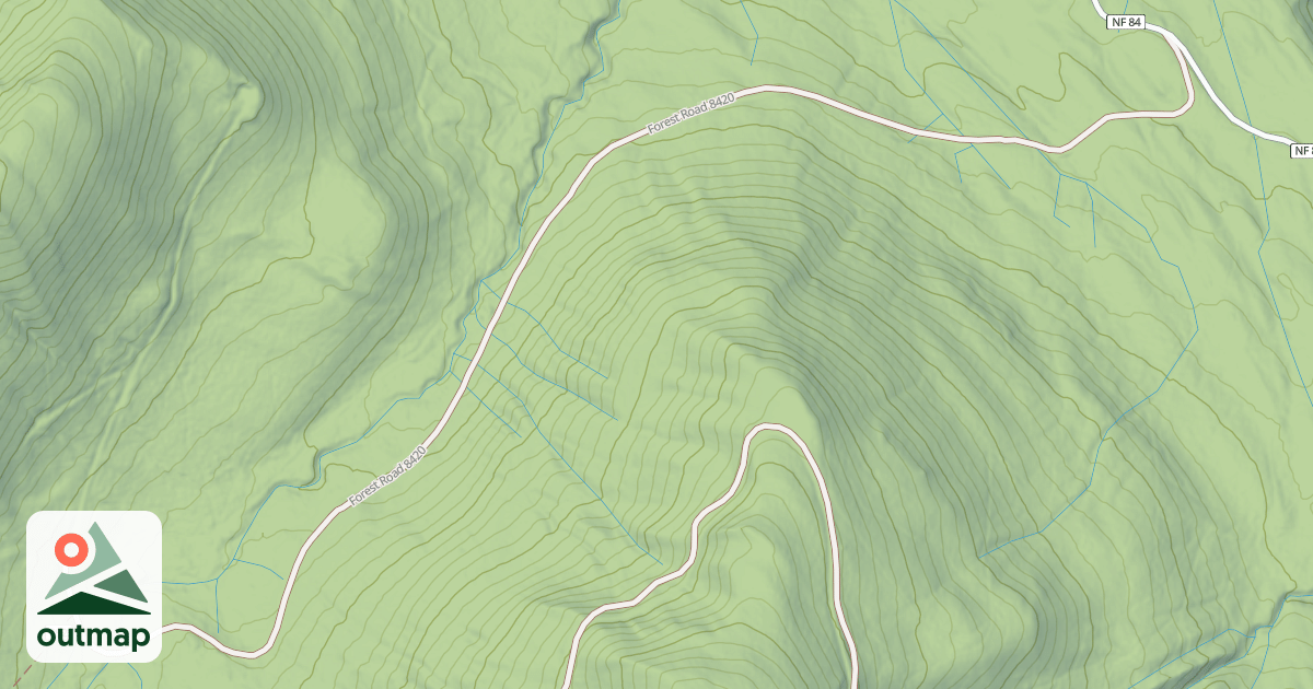Map of CORA LAKE