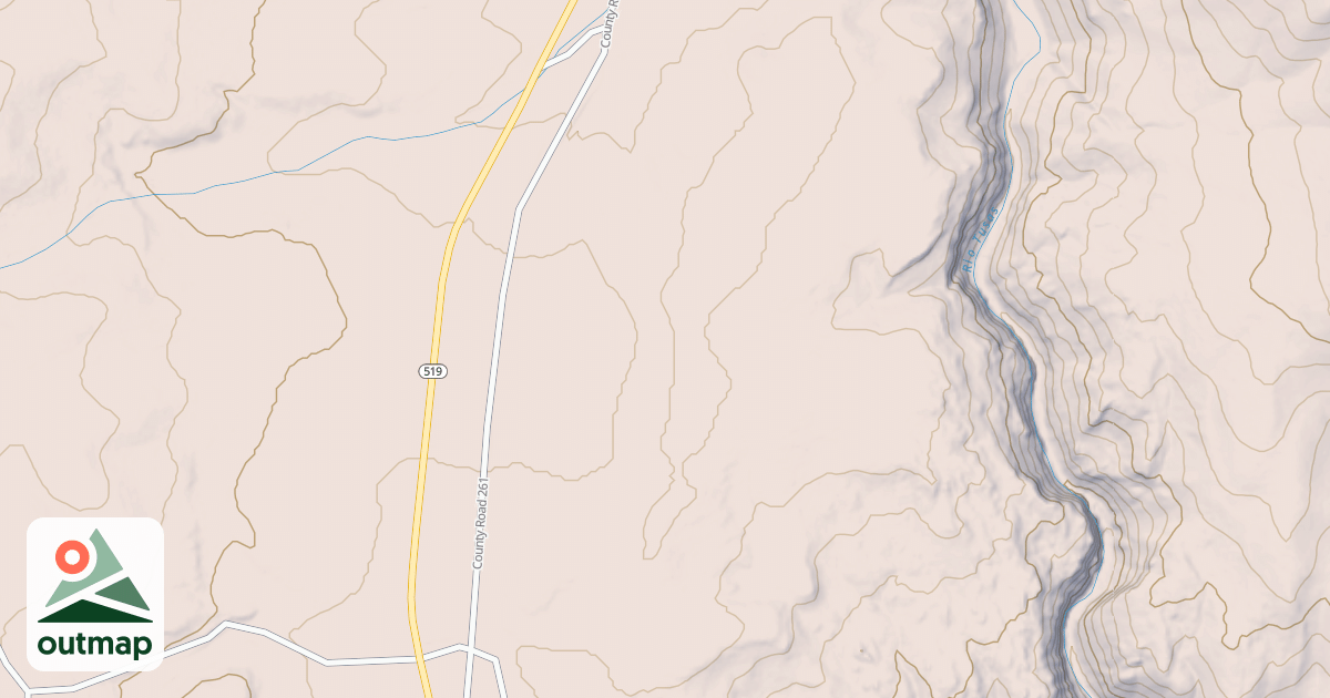 Map of LA MADERA