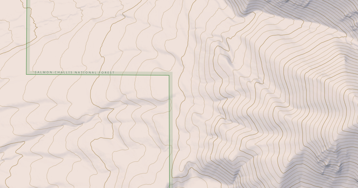 Map preview of USFS Motor Vehicle Use Map Trails 1725
