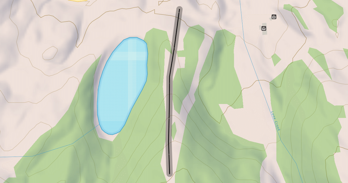 Map preview of Lower Pine Marten