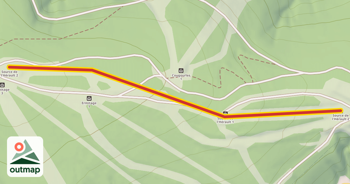 Map of Source de l'Hérault 2