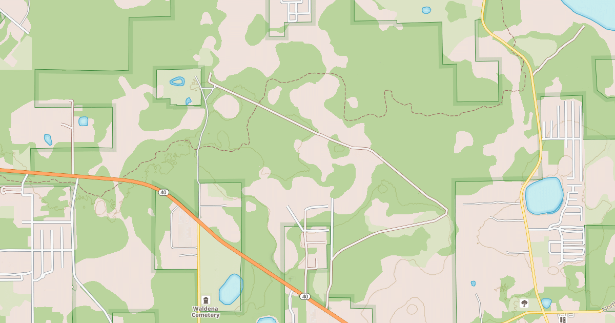 Map preview of USFS Motor Vehicle Use Map Roads {572FAB08-AD49-43BA-884D-7917AC62DD5E}