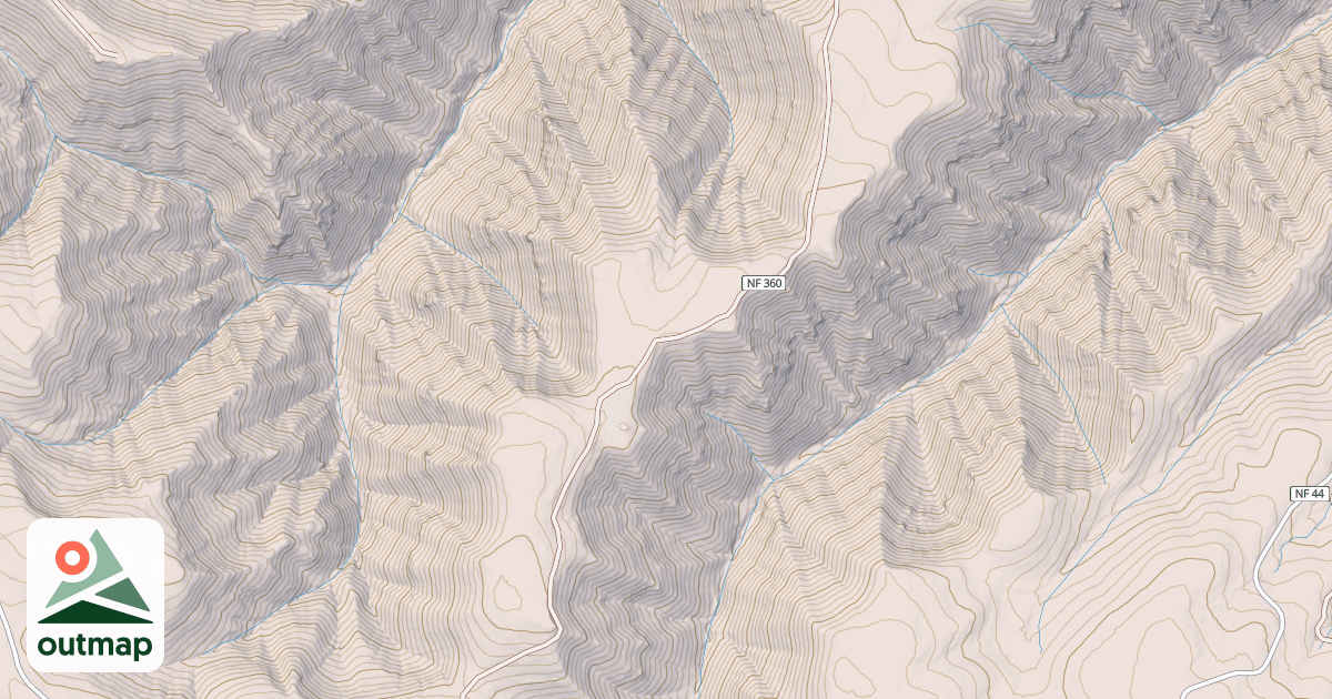 Map of DEVIL'S TAILBONE
