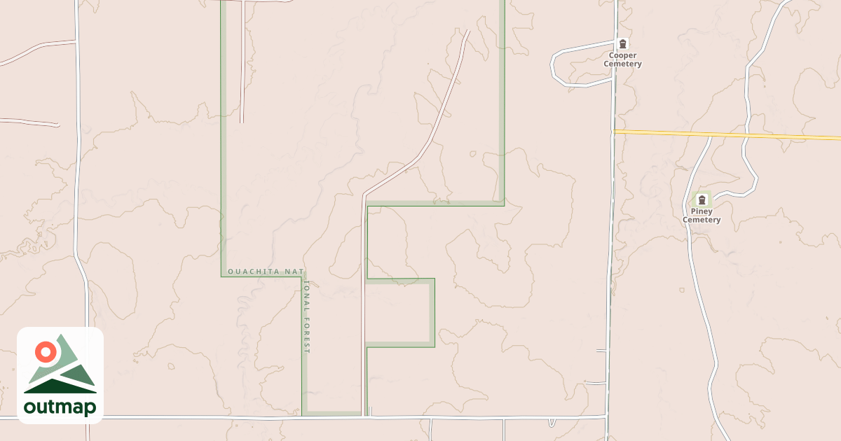 Map of SOUTH CANEY