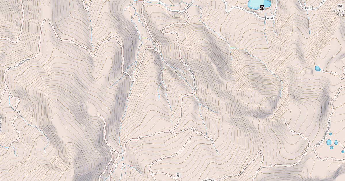 Map preview of HIGHGRADE SPUR C