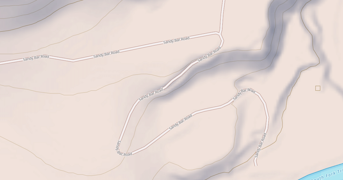 Map preview of SANDY BAR