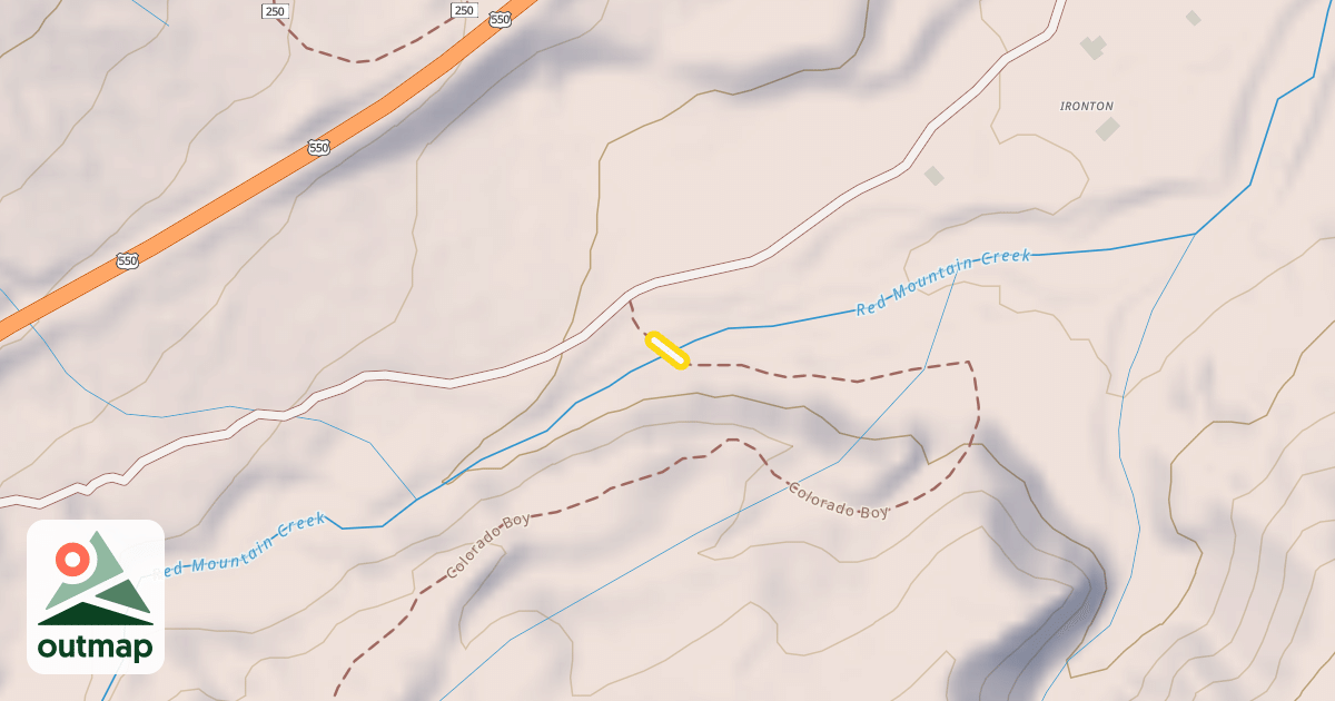 Map of Townsite Loop