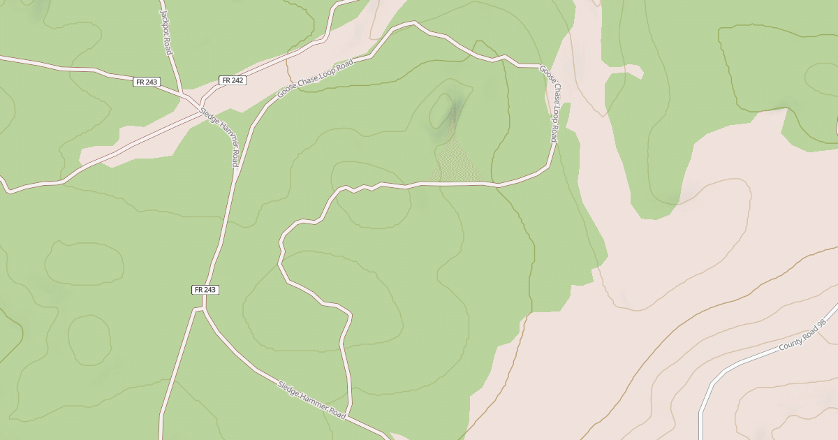 Map preview of GOOSE CHASE LOOP