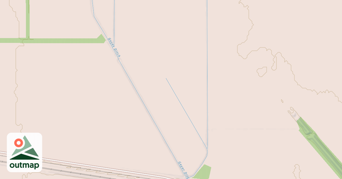 Map of Buffalo Run Snowmobile Trail