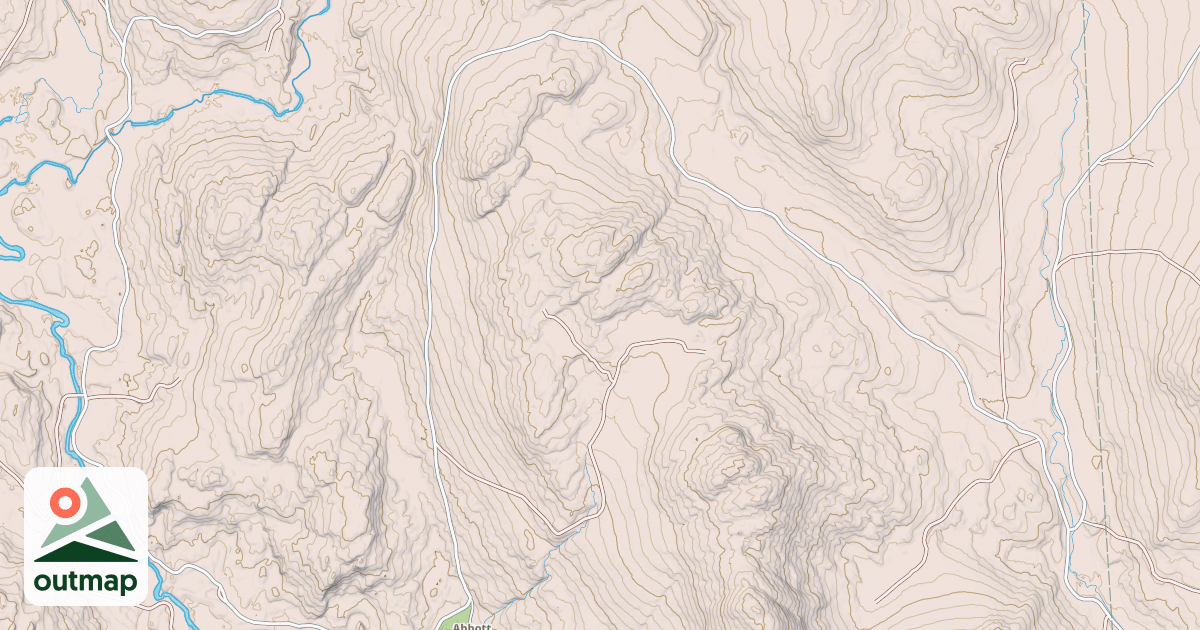 Map of Abbott Brook Rd