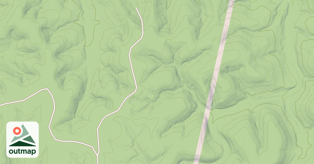 Map of FLATWOODS SPUR B