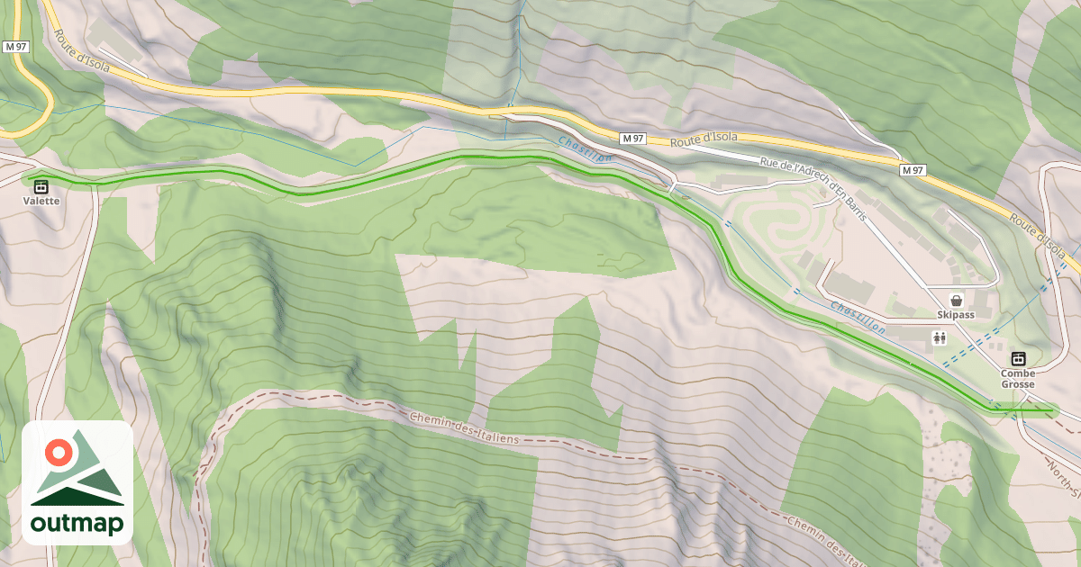 Map of Access Geniserie