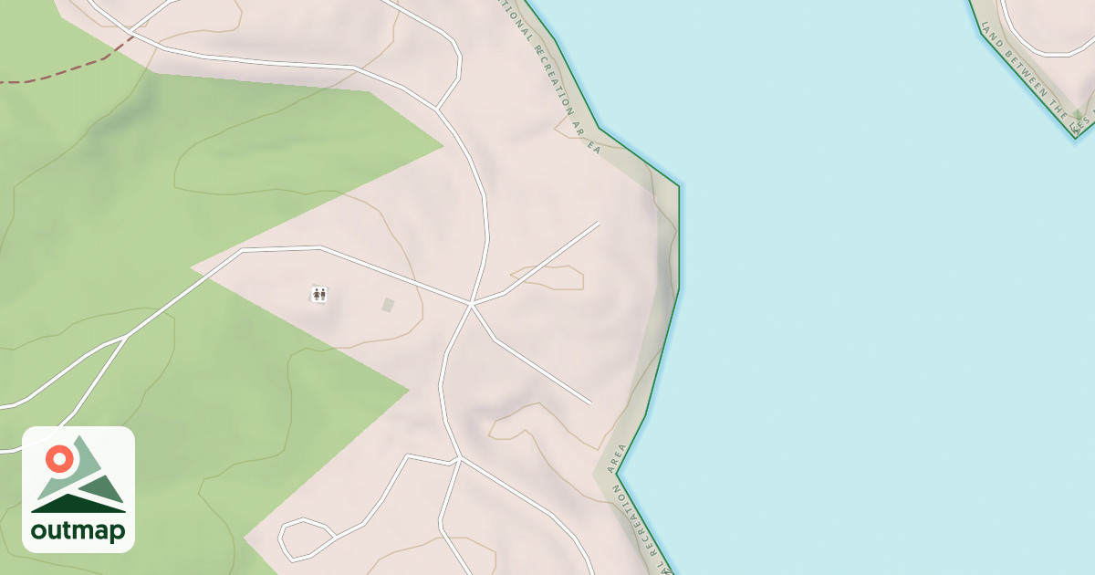 Map of H.F. B SITES 19-23 ACCESS