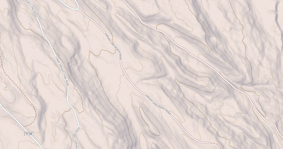 Map preview of PELHAM LAKE BR.