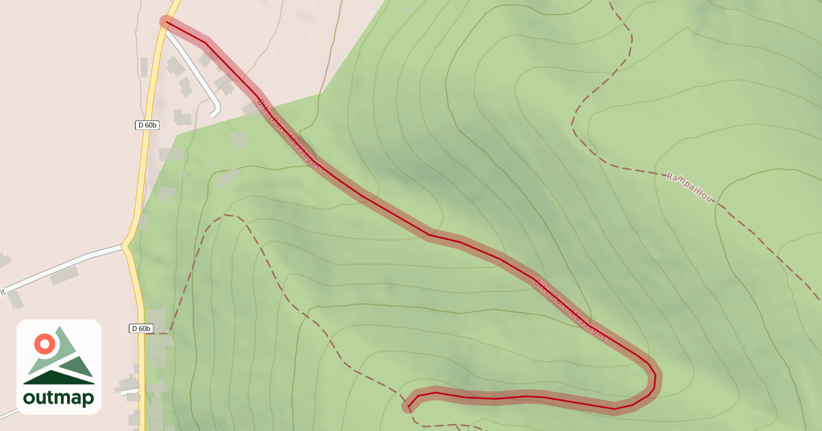 Map of Bike Parc Massaguel