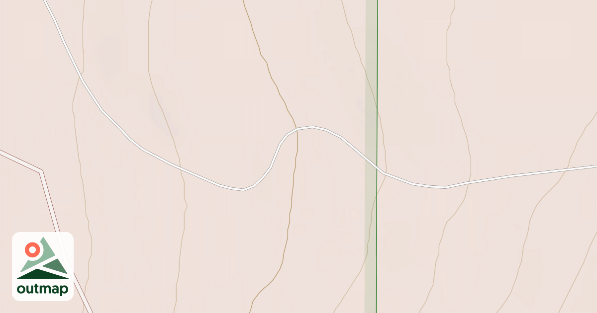 Map of BRUSH MTN SPUR