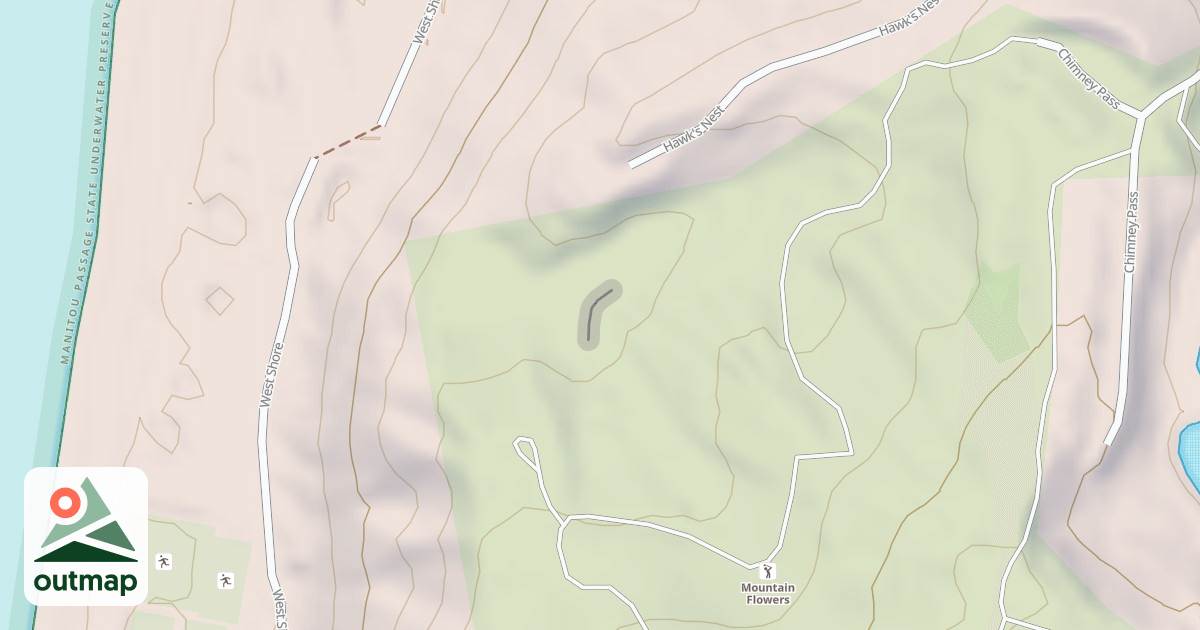 Map of White Trillium