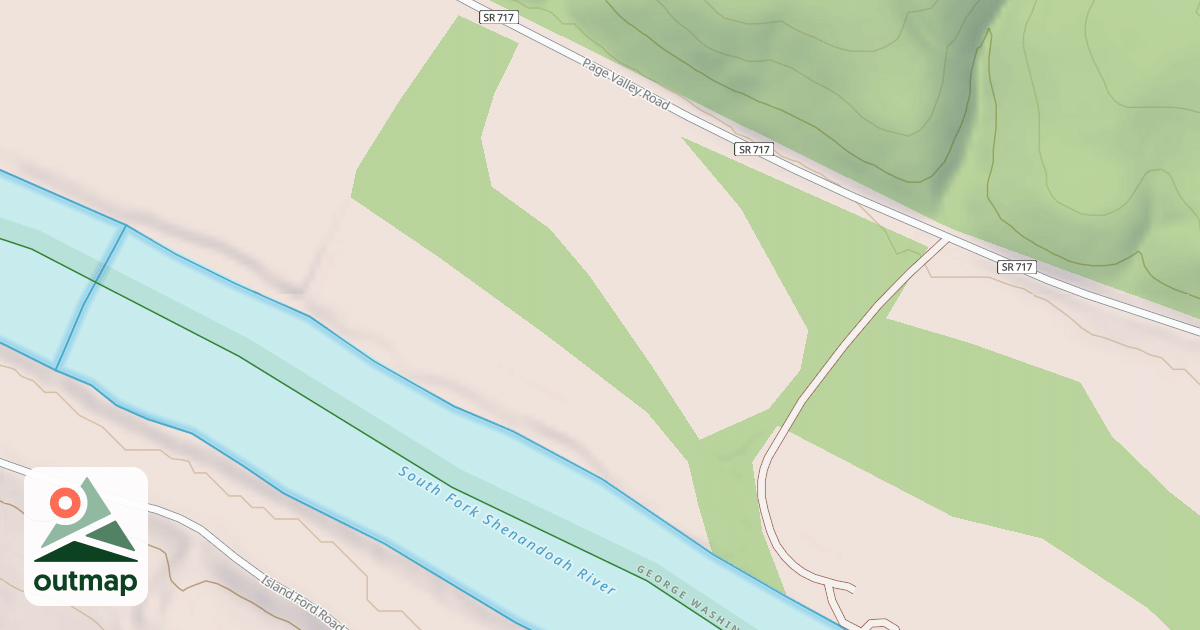 Map of SEAKFORD LANDING