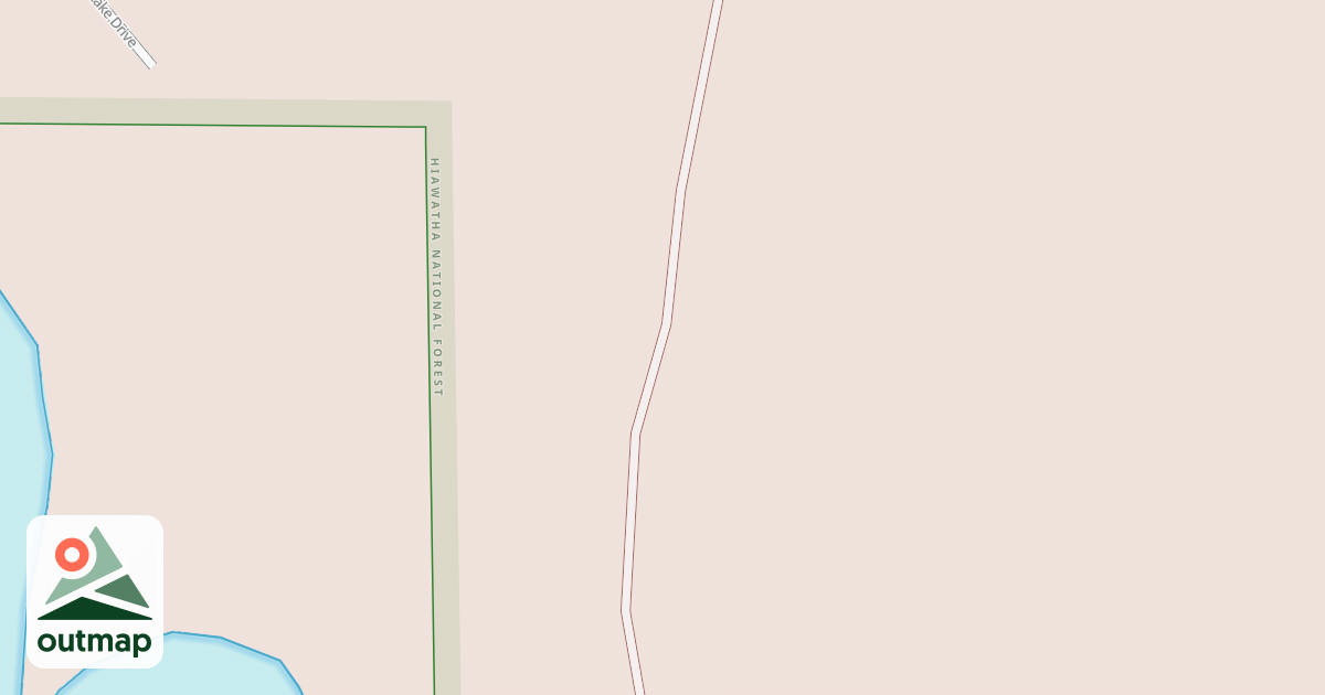 Map of CROOKED LAKE ROAD